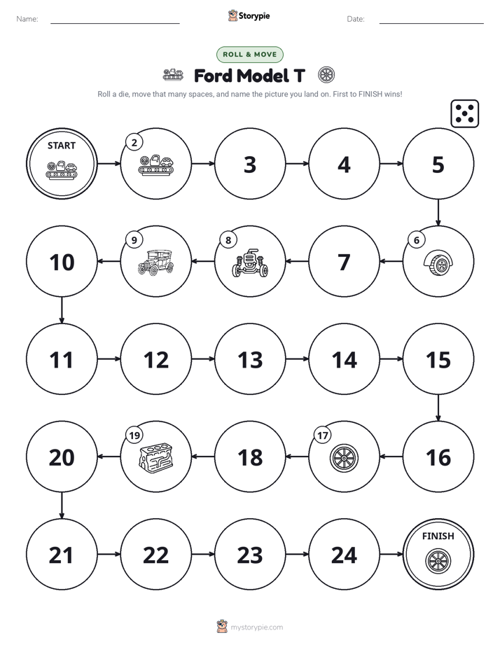 Roll & Move Game
