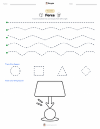 Force printable worksheet preview