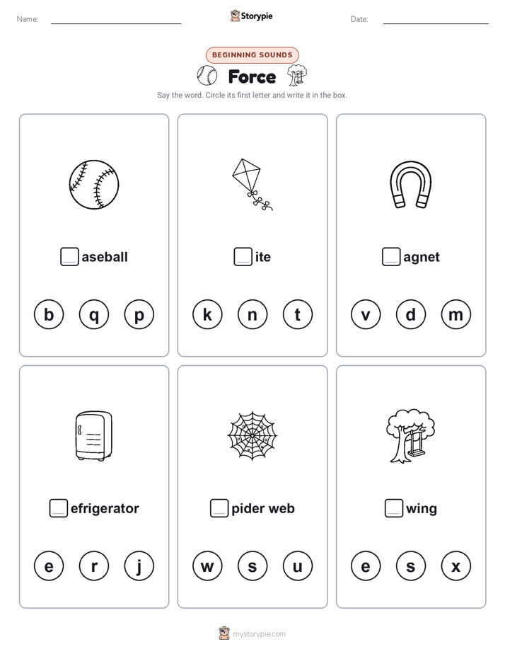 Beginning Sounds