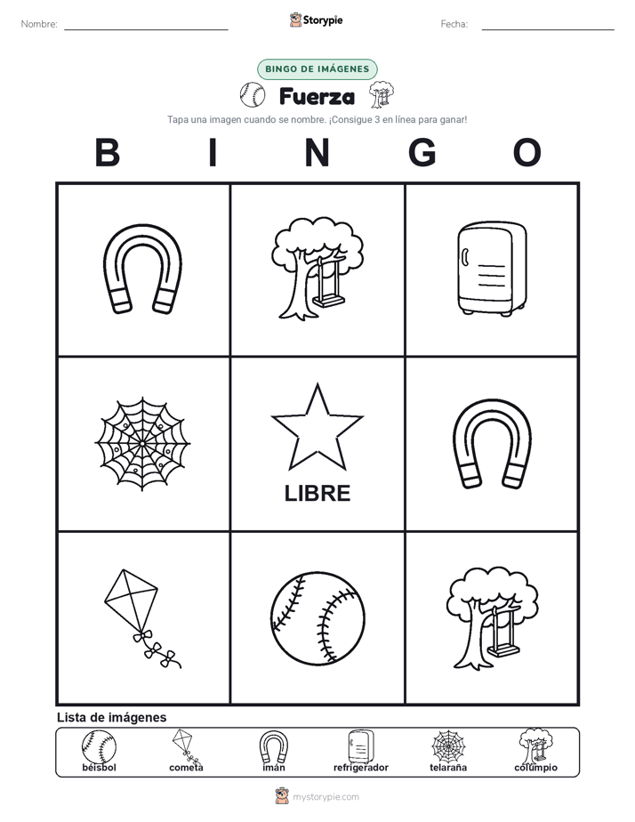 Bingo de Imágenes