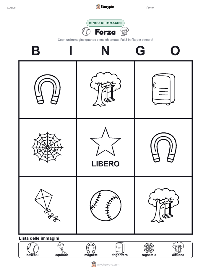 Bingo delle Immagini