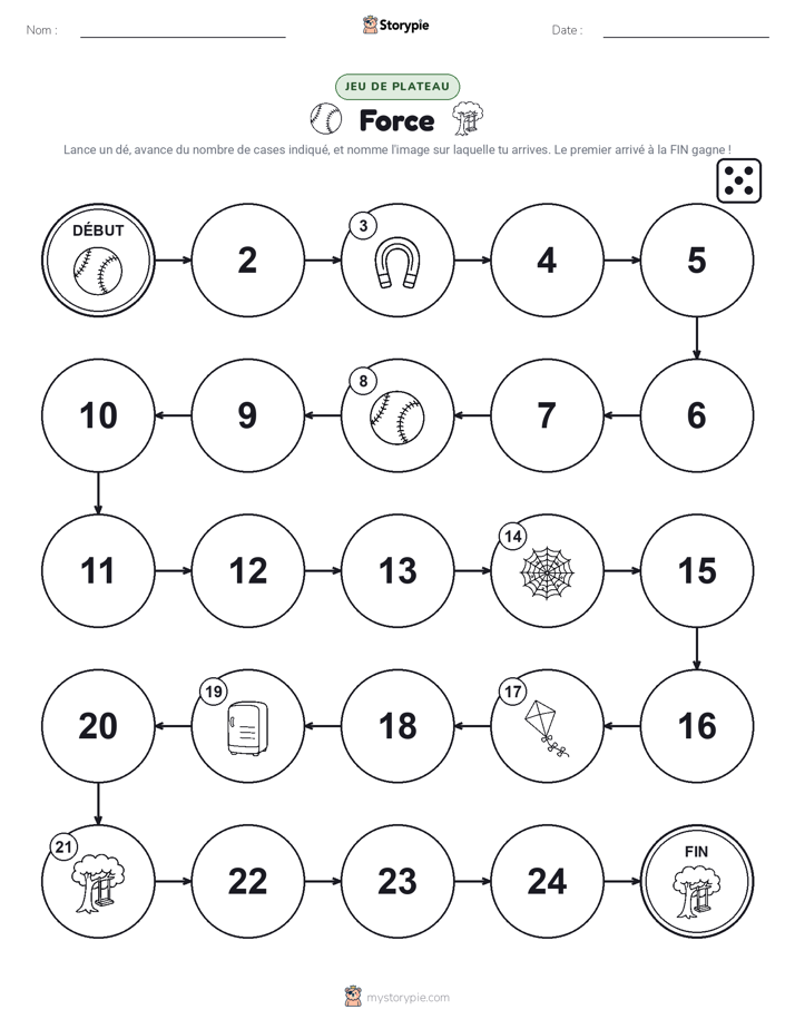 Jeu de Rouler & Avancer