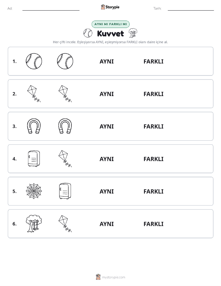 Aynı mı Farklı mı