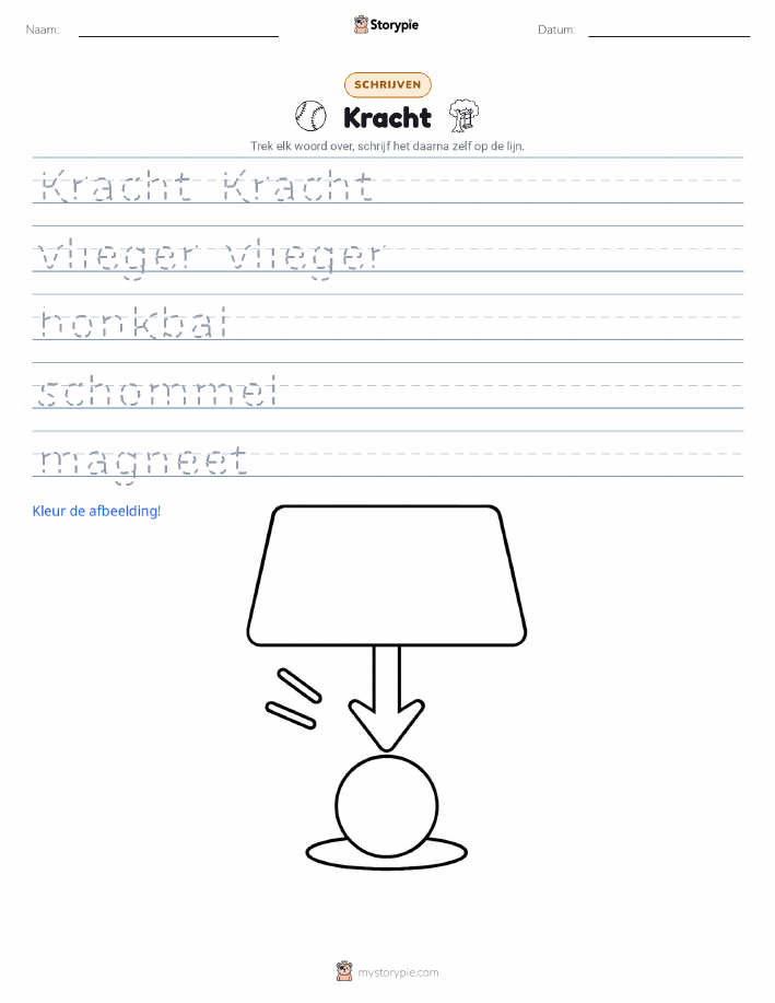 Schrijf Oefening