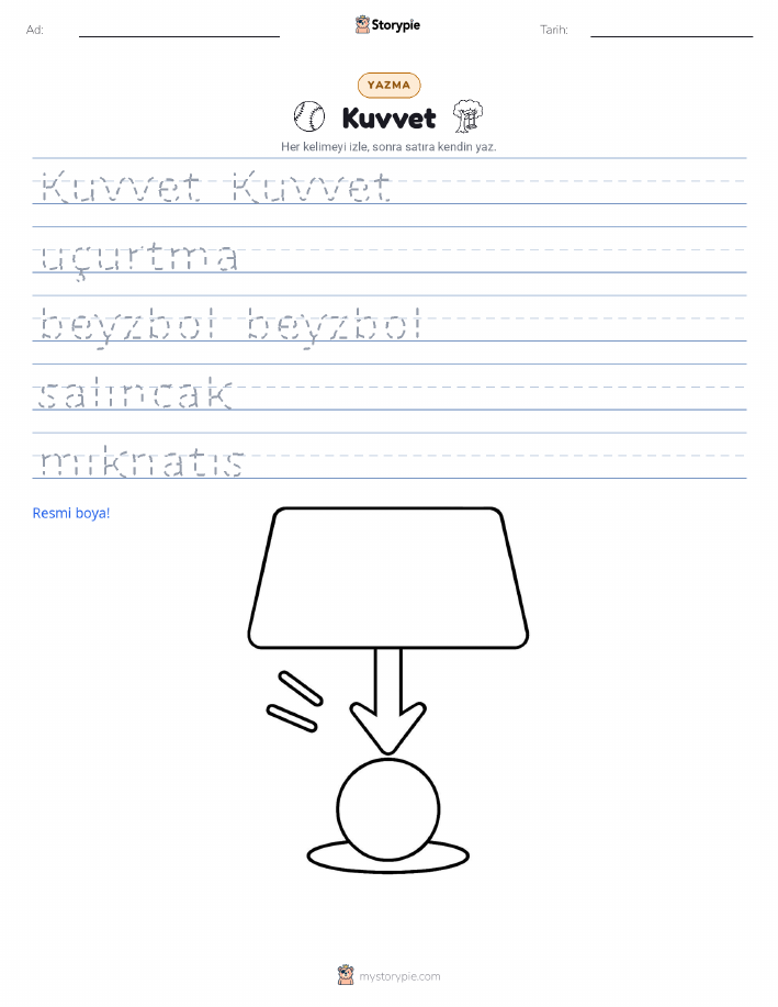 Yazma Pratiği