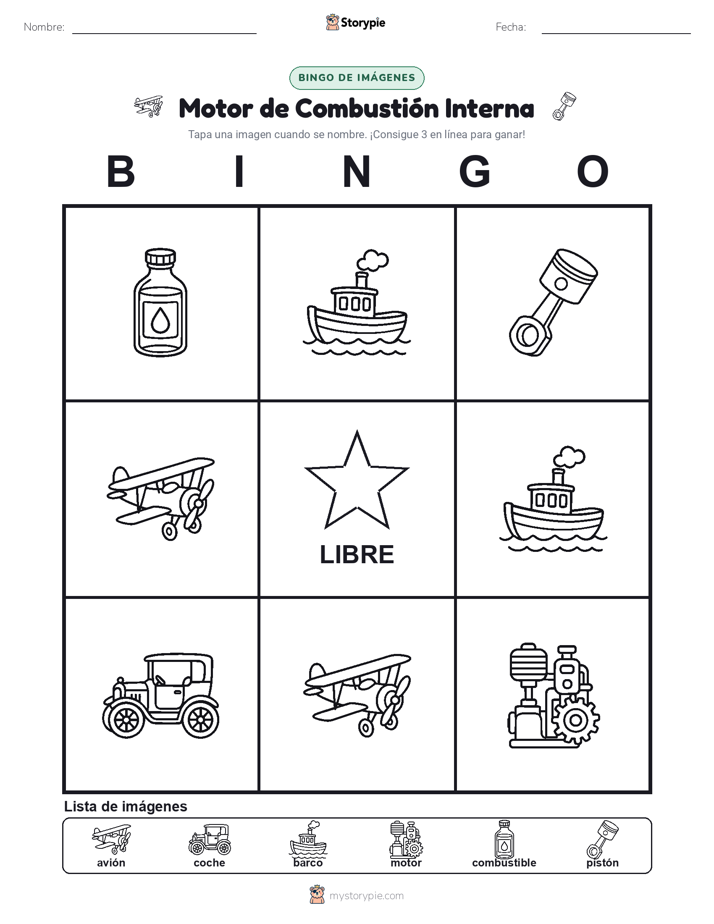 Bingo de Imágenes