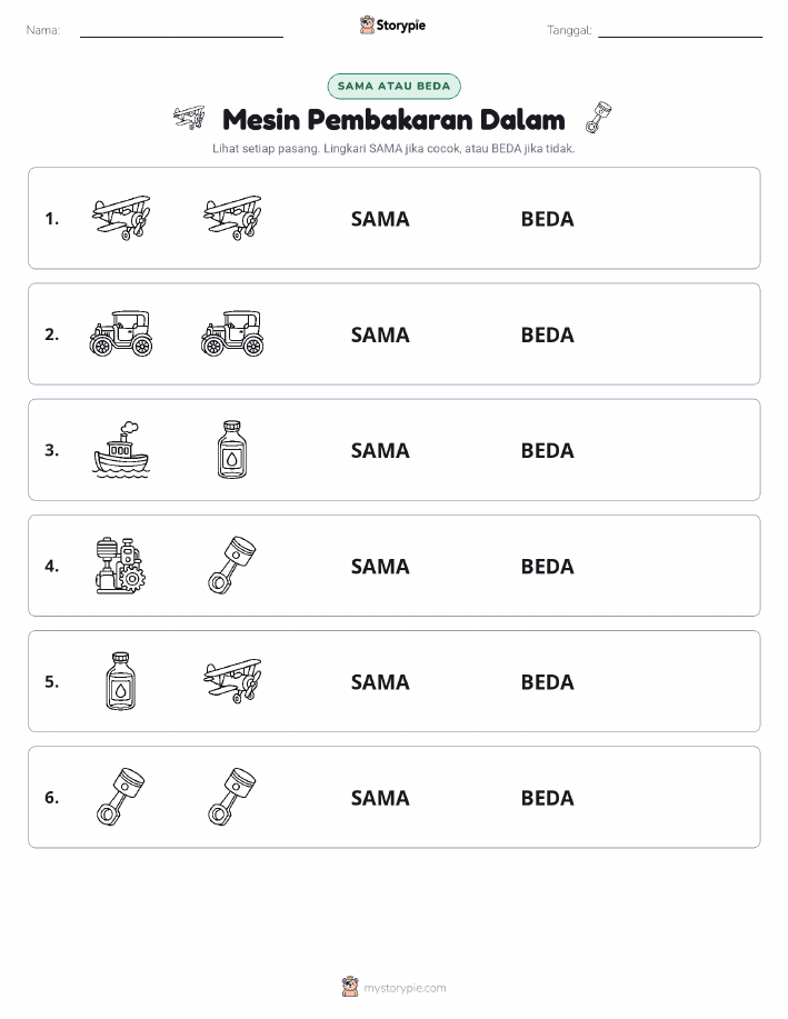 Sama atau Berbeda