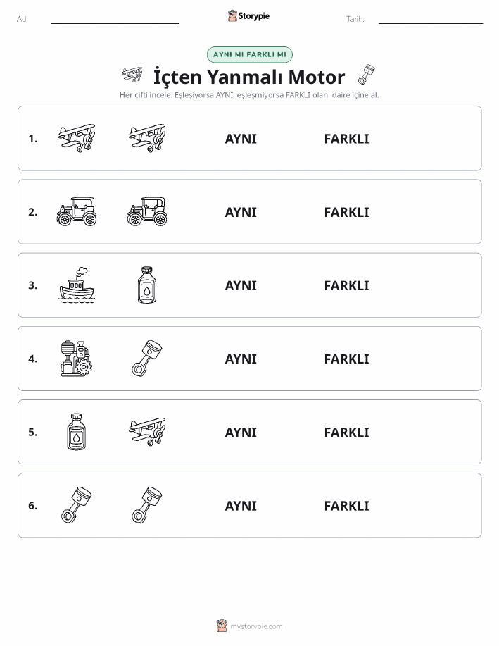 Aynı mı Farklı mı