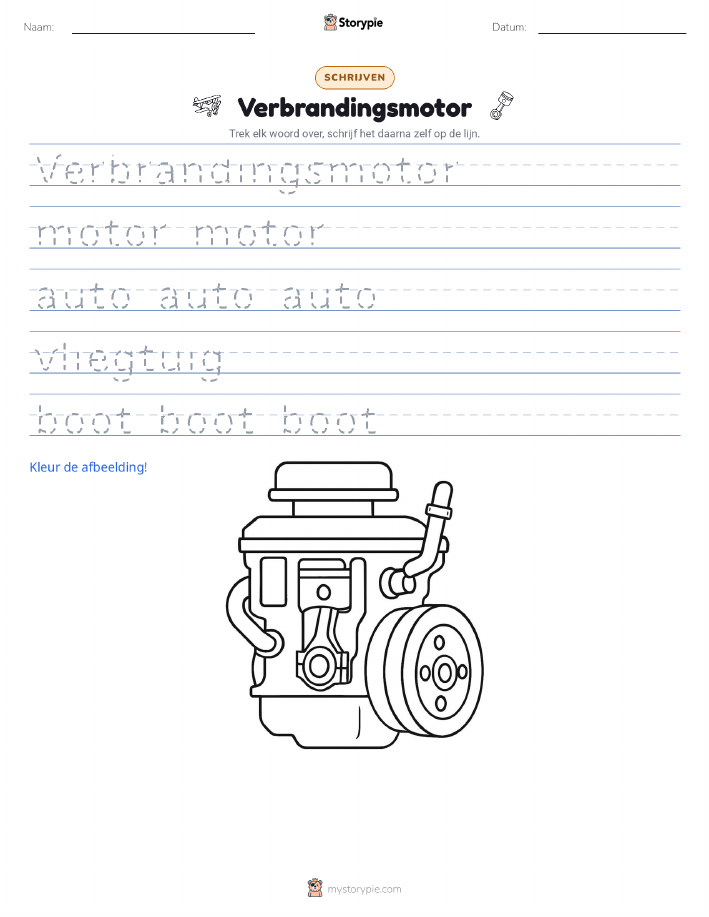 Schrijf Oefening