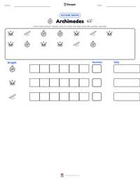 Archimedes printable worksheet preview