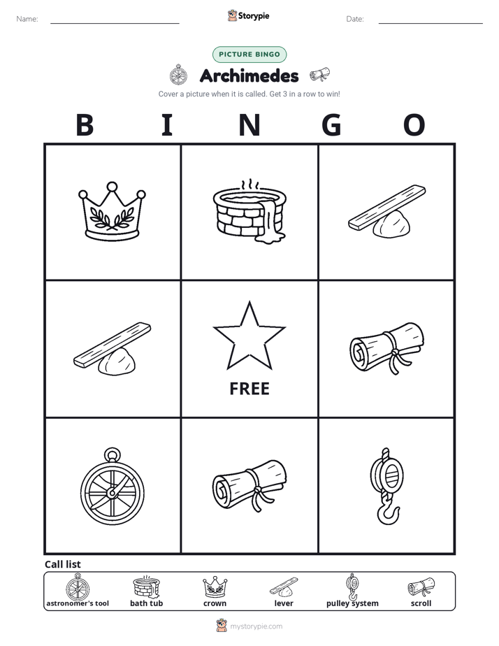 Picture Bingo