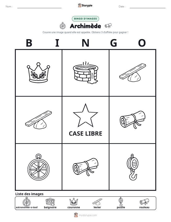Bingo d'Images