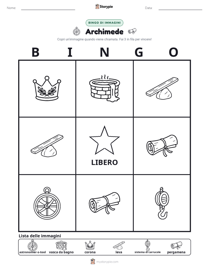 Bingo delle Immagini