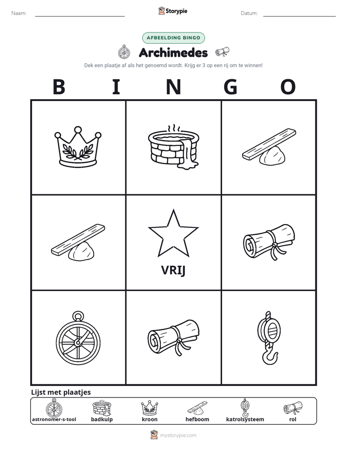 Afbeelding Bingo