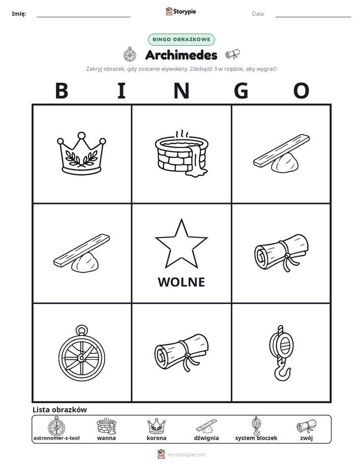 Bingo obrazkowe