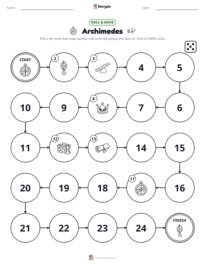 Roll & Move Game