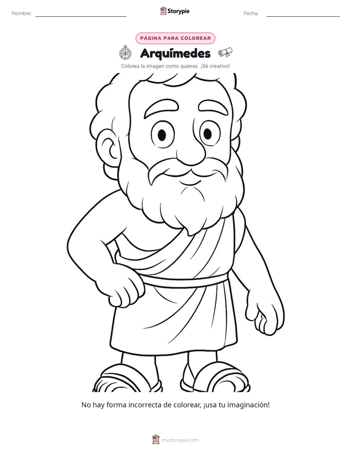 Página para Colorear
