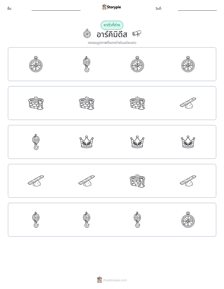 ตัวที่แตกต่าง
