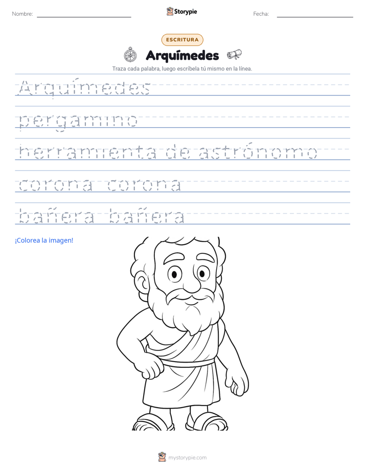 Práctica de Escritura