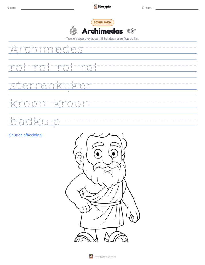 Schrijf Oefening