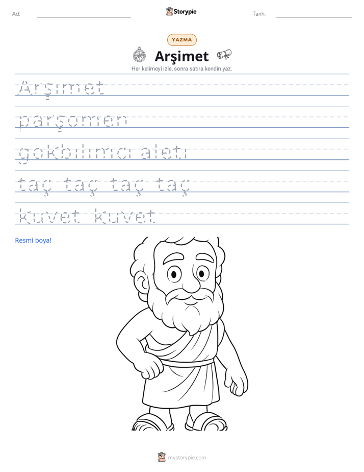 Yazma Pratiği