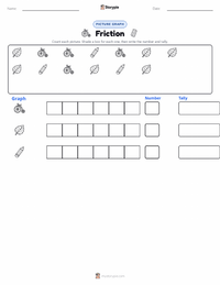 Friction printable worksheet preview