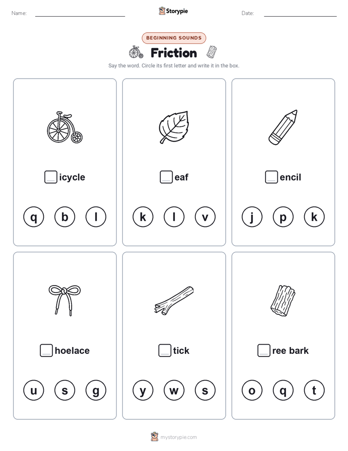Beginning Sounds
