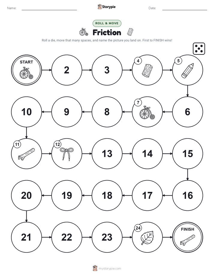 Roll & Move Game