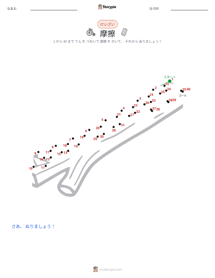 点つなぎ