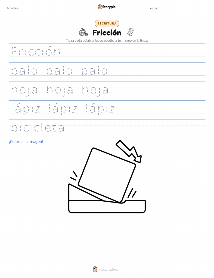 Práctica de Escritura