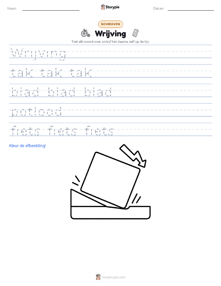 Schrijf Oefening