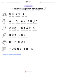 Xem trước tài liệu in sẵn Charles-Augustin de Coulomb