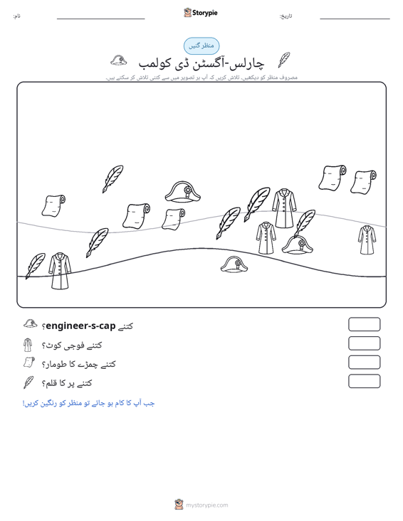 گنتی کا منظر