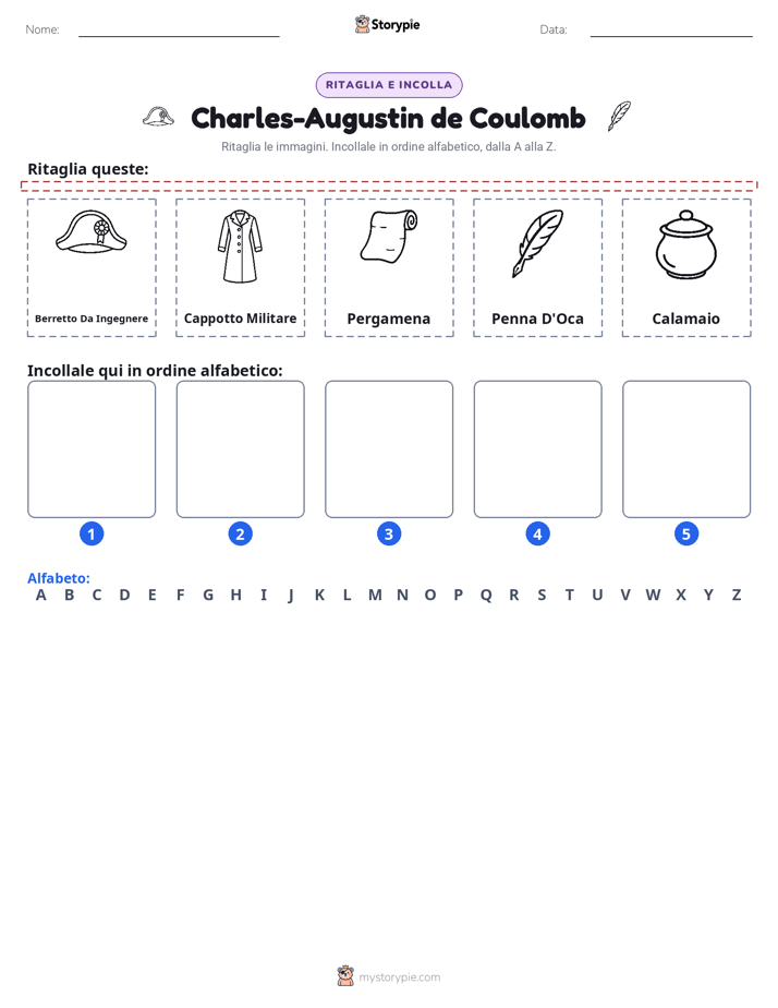 Taglia & Incolla Alfabeto