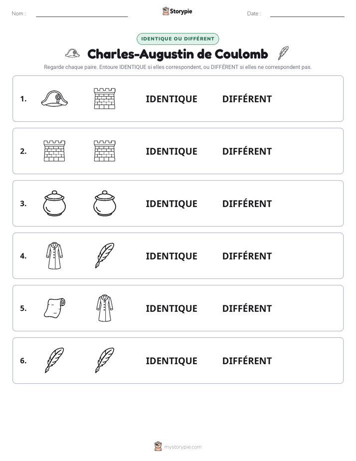 Identique ou Différent