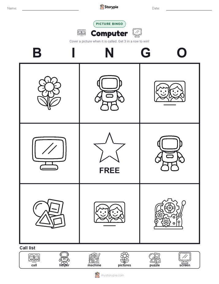 Picture Bingo