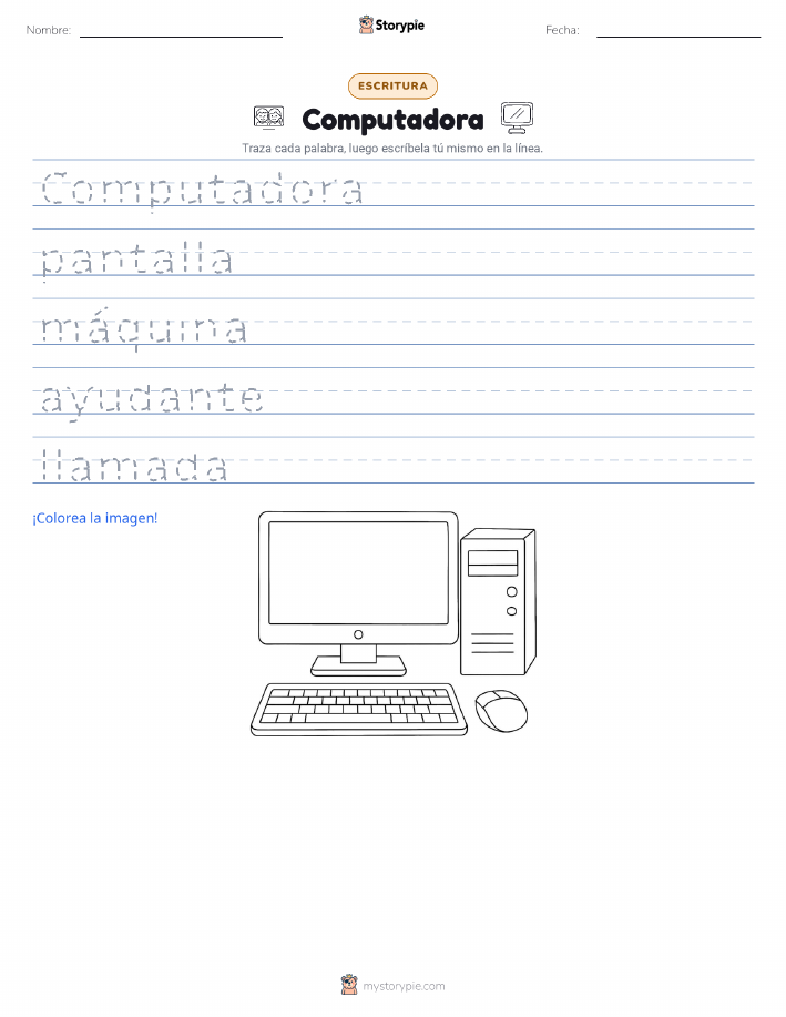 Práctica de Escritura