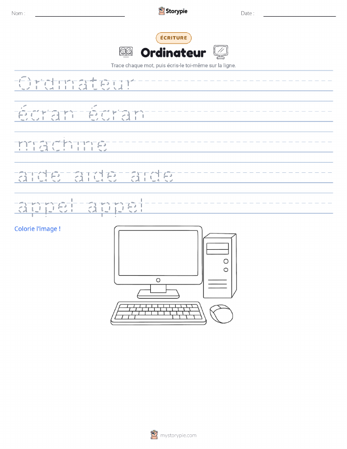 Pratique d'écriture