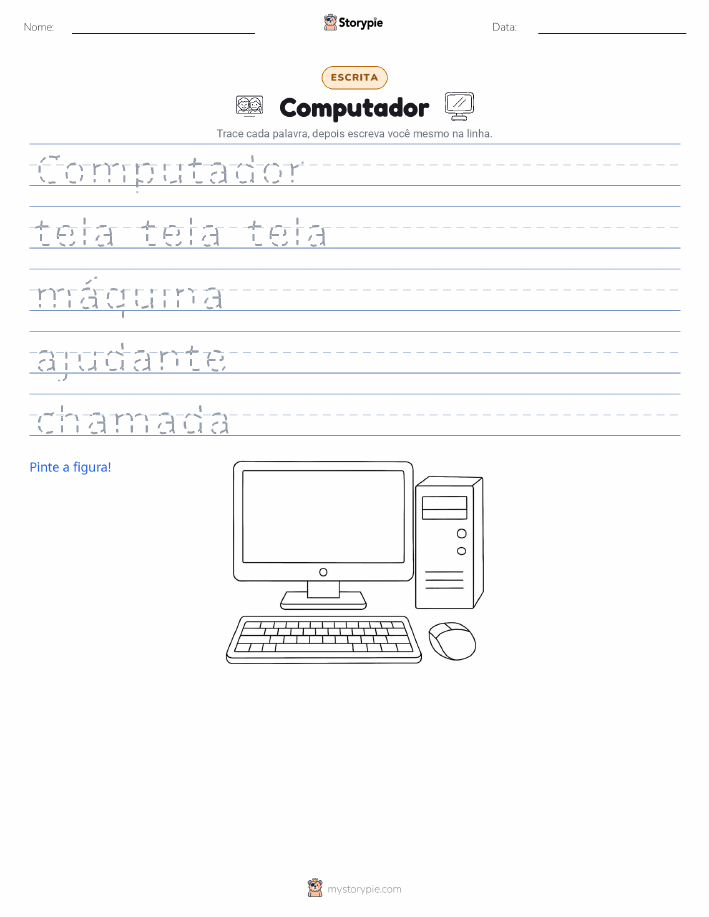 Prática de Escrita