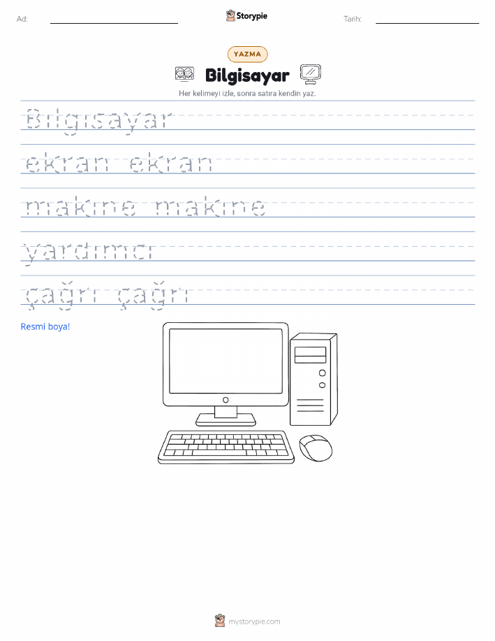 Yazma Pratiği