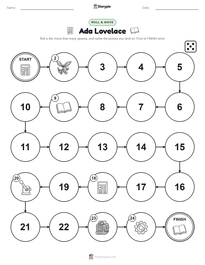 Roll & Move Game