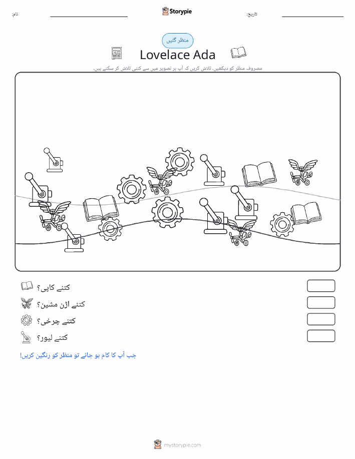 گنتی کا منظر