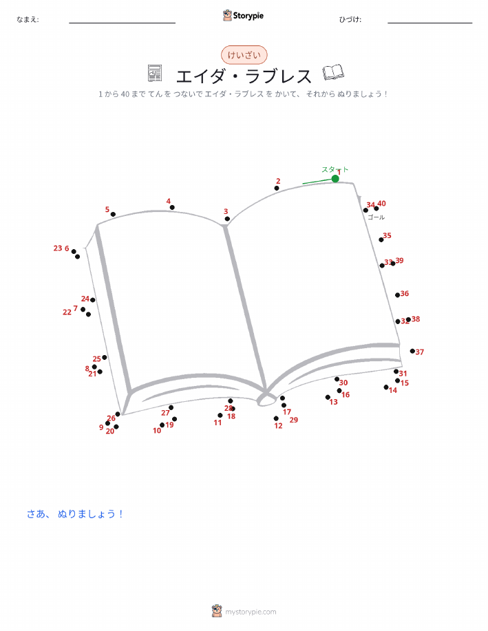 点つなぎ