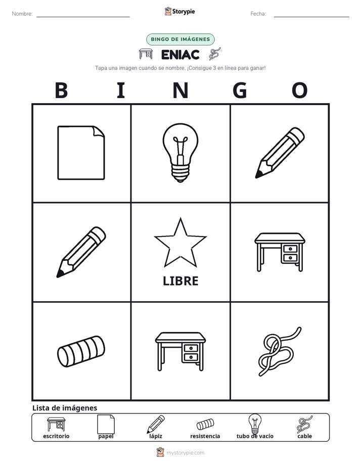 Bingo de Imágenes