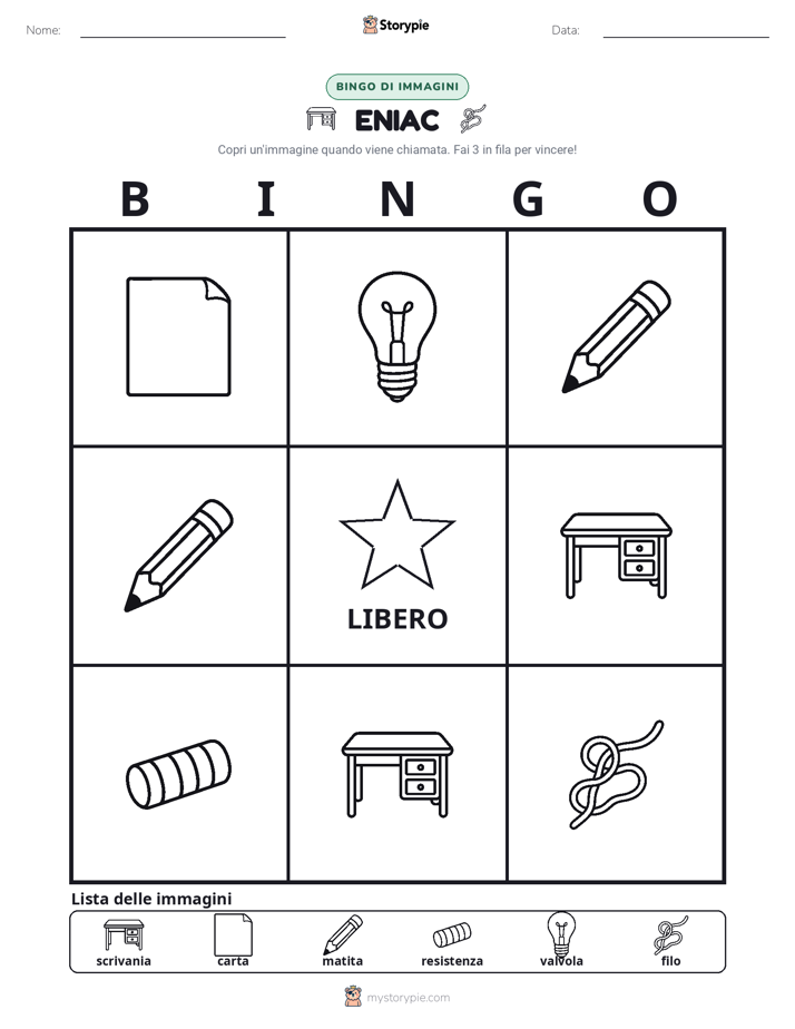 Bingo delle Immagini
