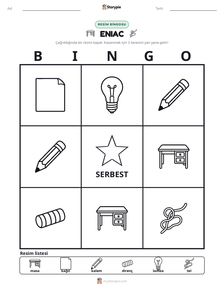 Resim Bingo
