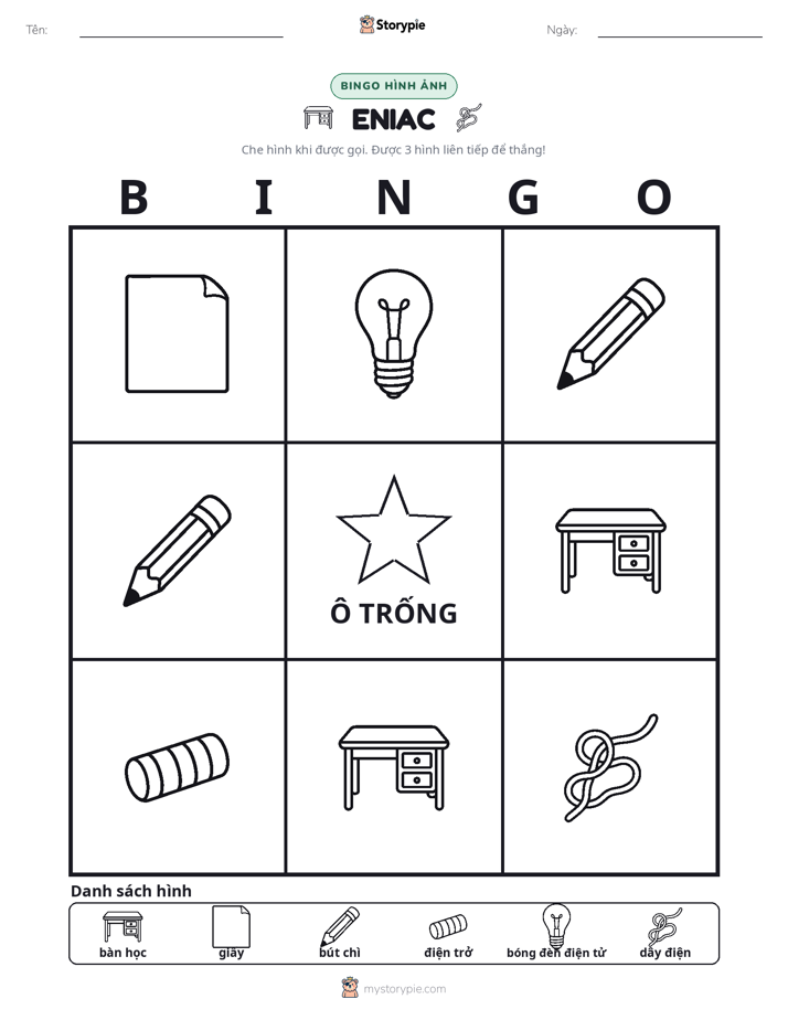 Bingo Hình Ảnh