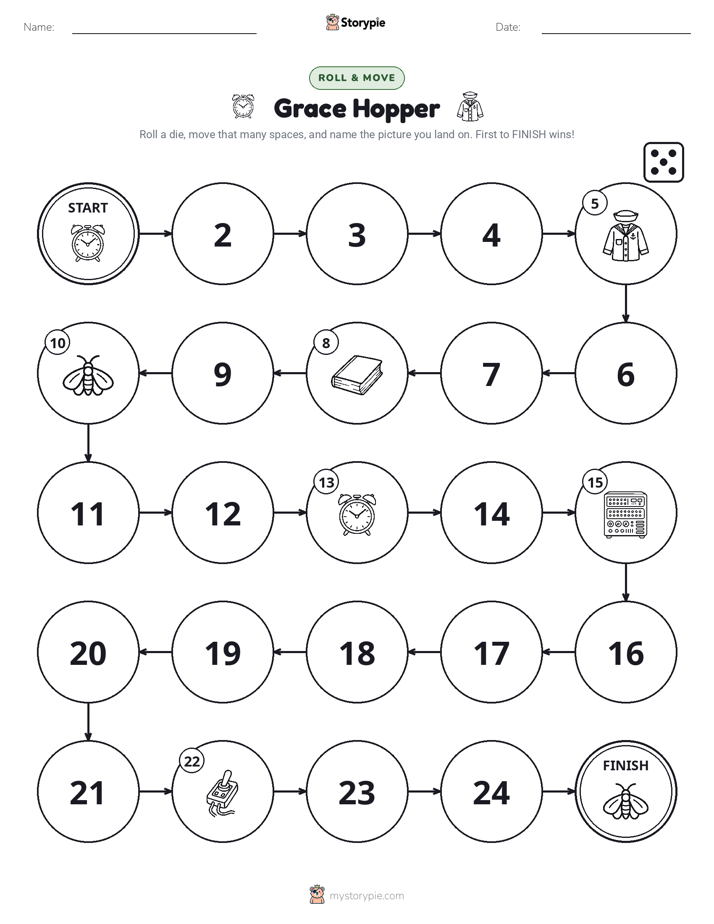 Roll & Move Game