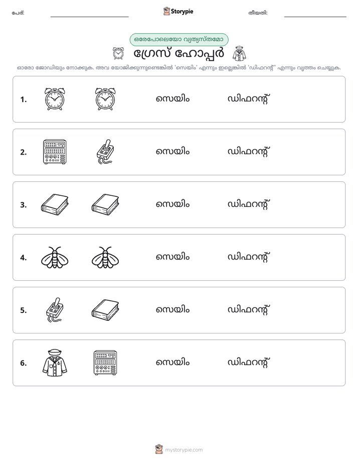 ഒന്നോ വ്യത്യാസമോ