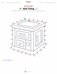 Alan Turing druckbare Arbeitsblatt Vorschau
